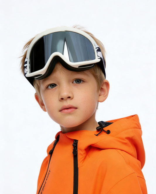Silver Panda—Innocence Series Kids' Snow Goggles