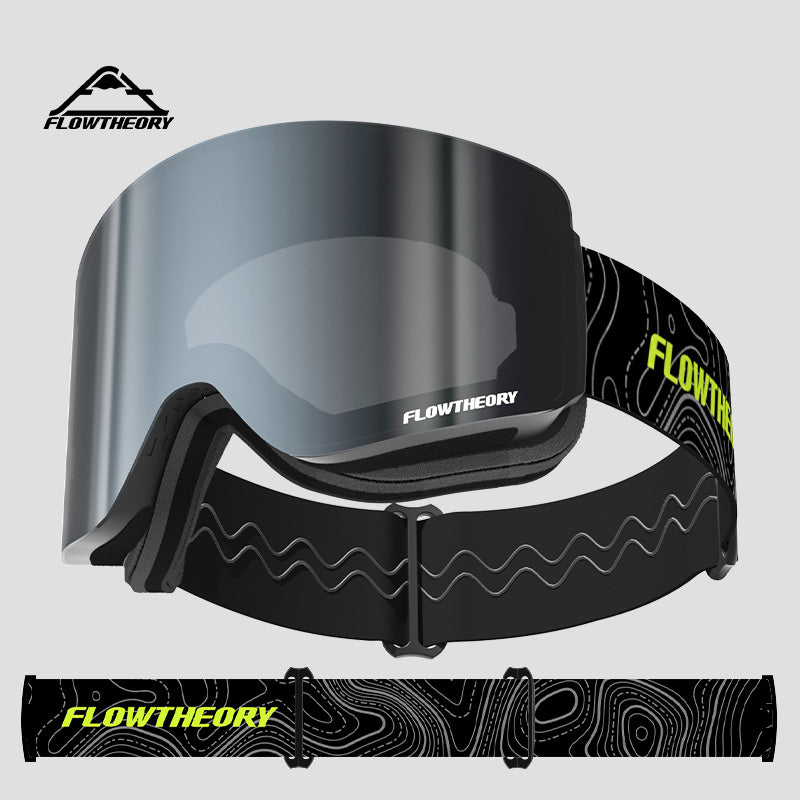 NEBULA MAX Series-Magnetic Colorful Ski Goggles