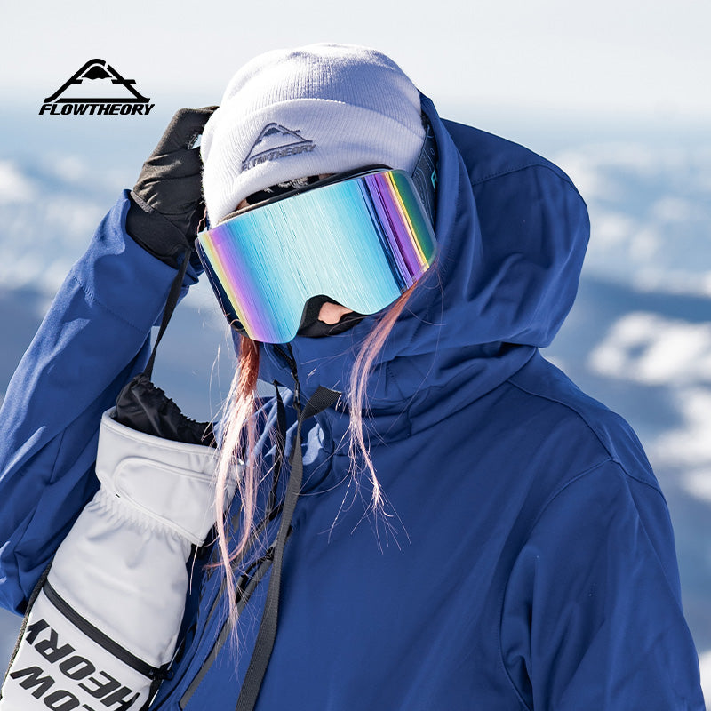 NEBULA MAX Series-Magnetic Colorful Ski Goggles