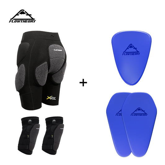 XRD® Hip & Knee Set—MECHA PRO Series Kevlar® Snowboard Protective Gear