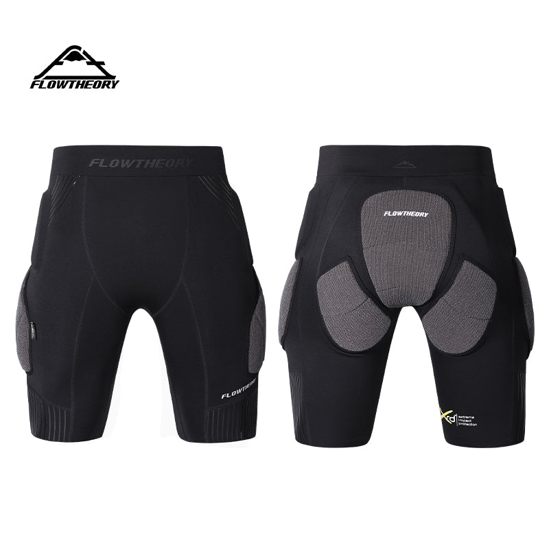 XRD® Snowboard Hip Protector Shorts—MECHA PRO Series Kevlar® Snowboard Protective Gear