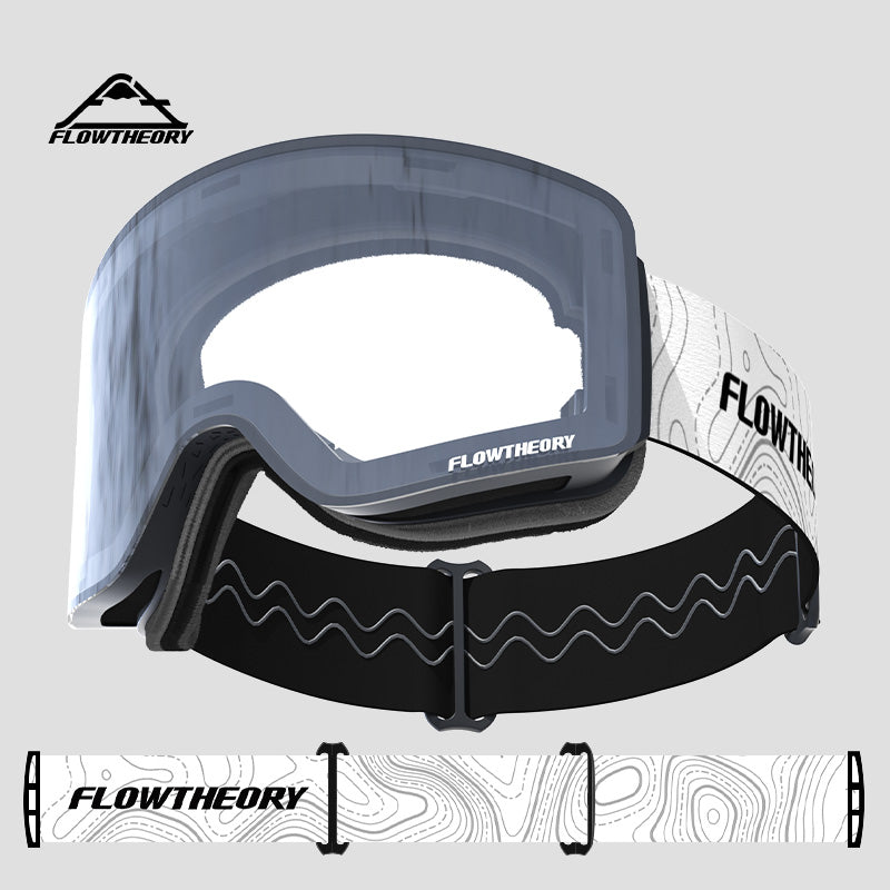 NEBULA MAX Series-Magnetic Colorful Ski Goggles