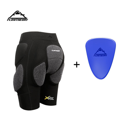 XRD® Snowboard Hip Protector Shorts—MECHA PRO Series Kevlar® Snowboard Protective Gear