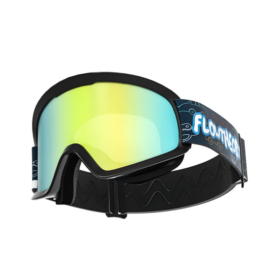 Gold Car—Innocence Series Kids' Snow Goggles