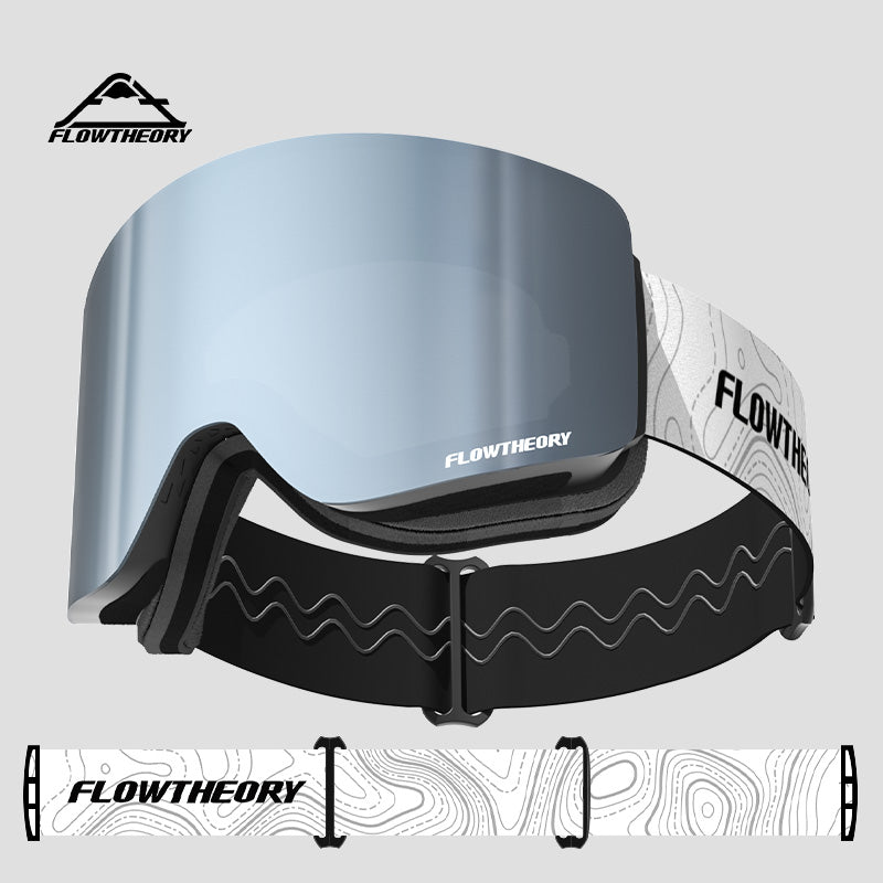 NEBULA MAX Series-Magnetic Colorful Ski Goggles