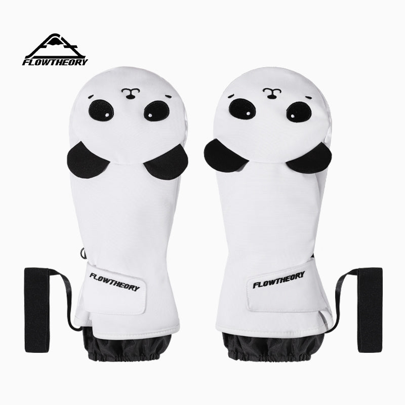 Adults' & Kids' Cute Snowboard Mittens