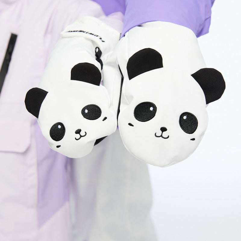 Adults' & Kids' Cute Snowboard Mittens