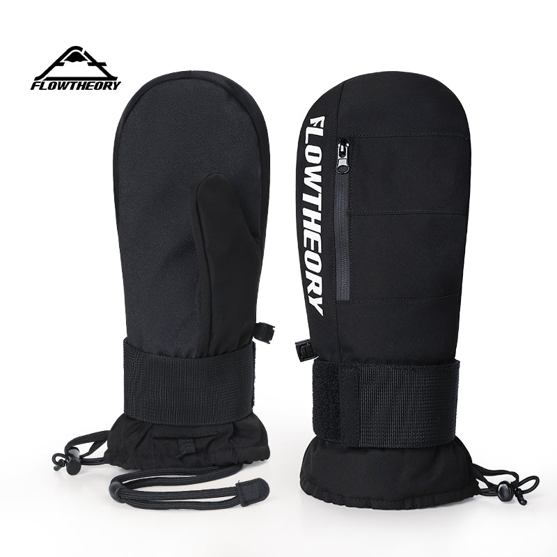 Adults' Snowboard Mittens with Integrated Wrist Support