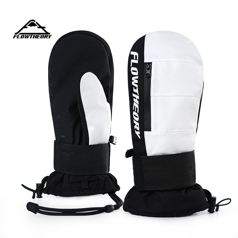 Adults' Snowboard Mittens with Integrated Wrist Support