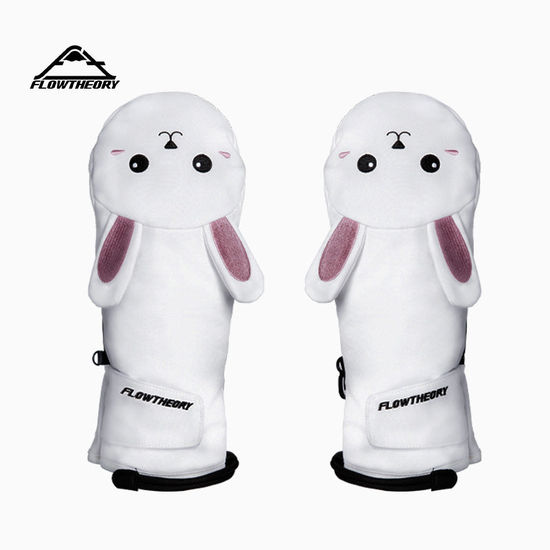 Adults' & Kids' Cute Snowboard Mittens