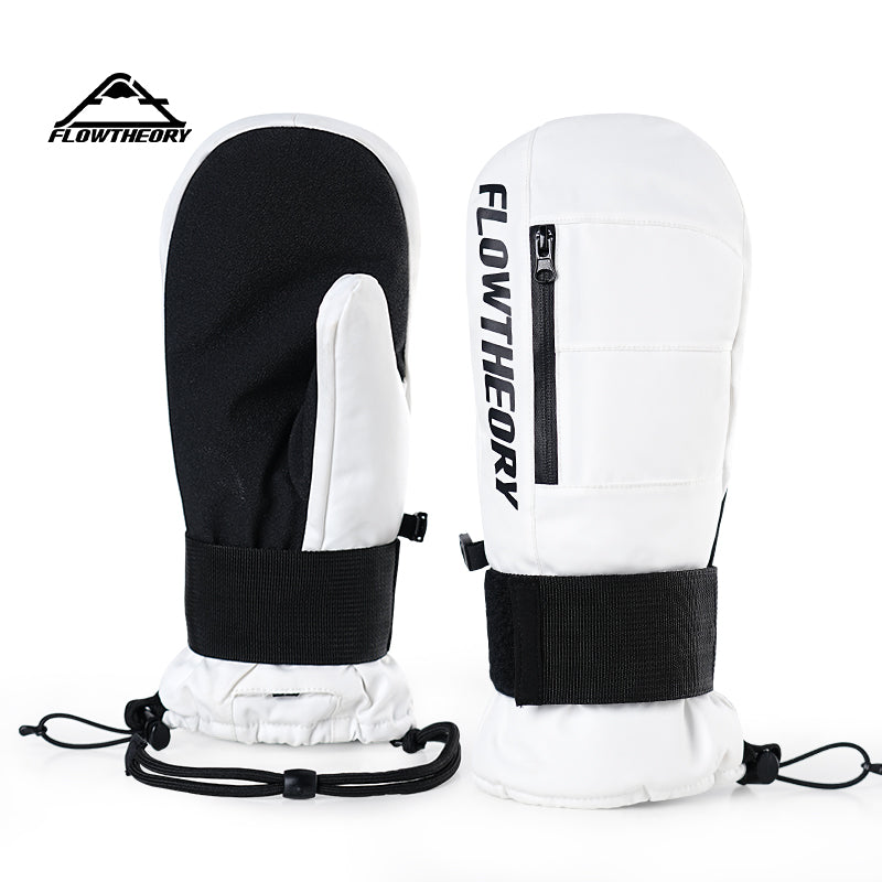 Adults' Snowboard Mittens with Integrated Wrist Support